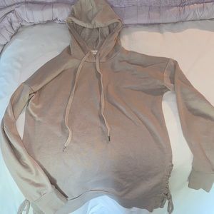 Small Cream/tan hoodie!